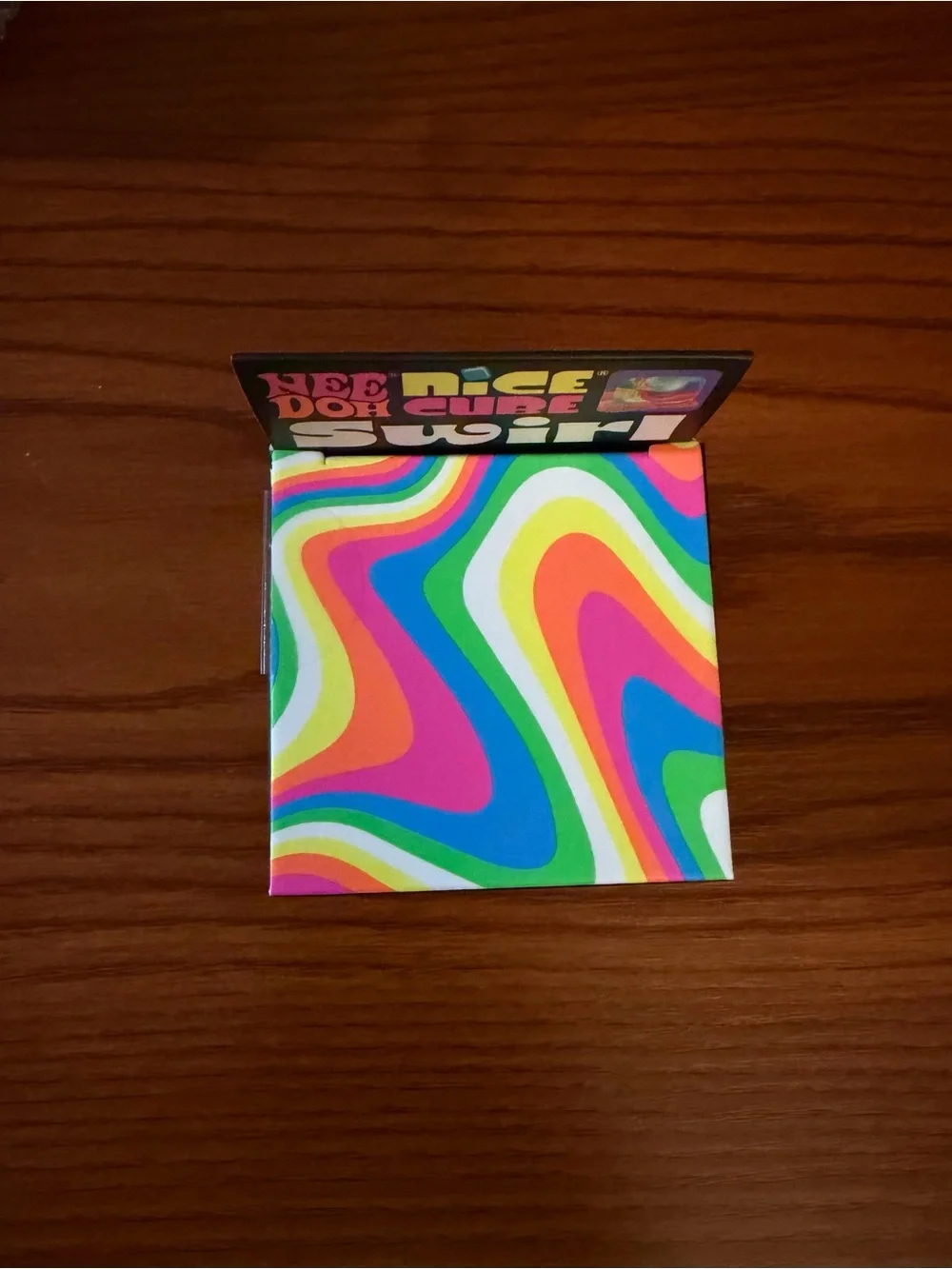 Schylling NeeDoh Nice Cube SWIRL! Brand new, unopened - Purple